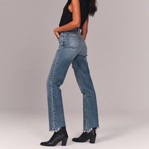 Abercrombie 90s Ultra High Rise Acid Wash 26L